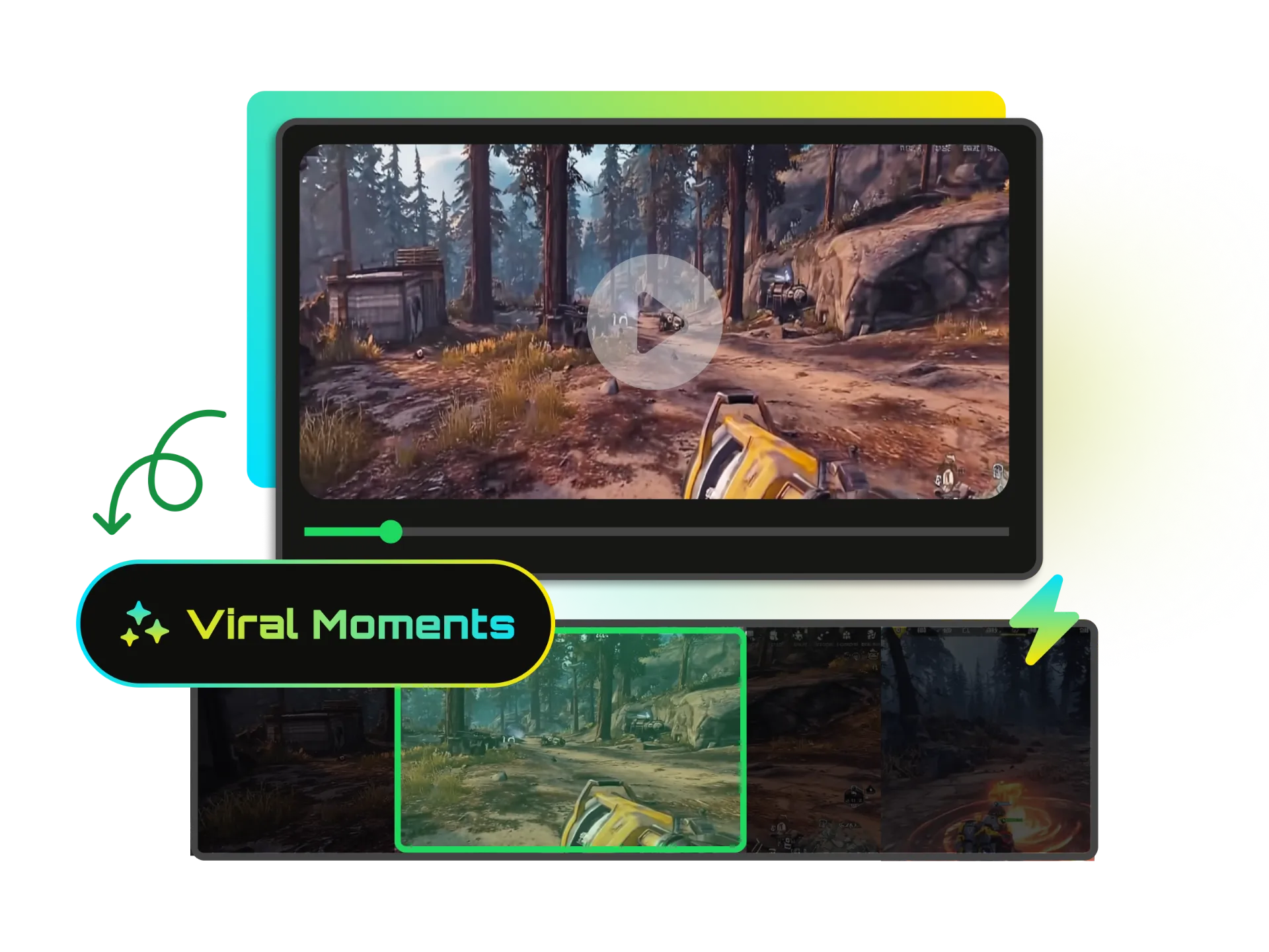 How to create viral gaming clips with AI in 3 steps? step-2