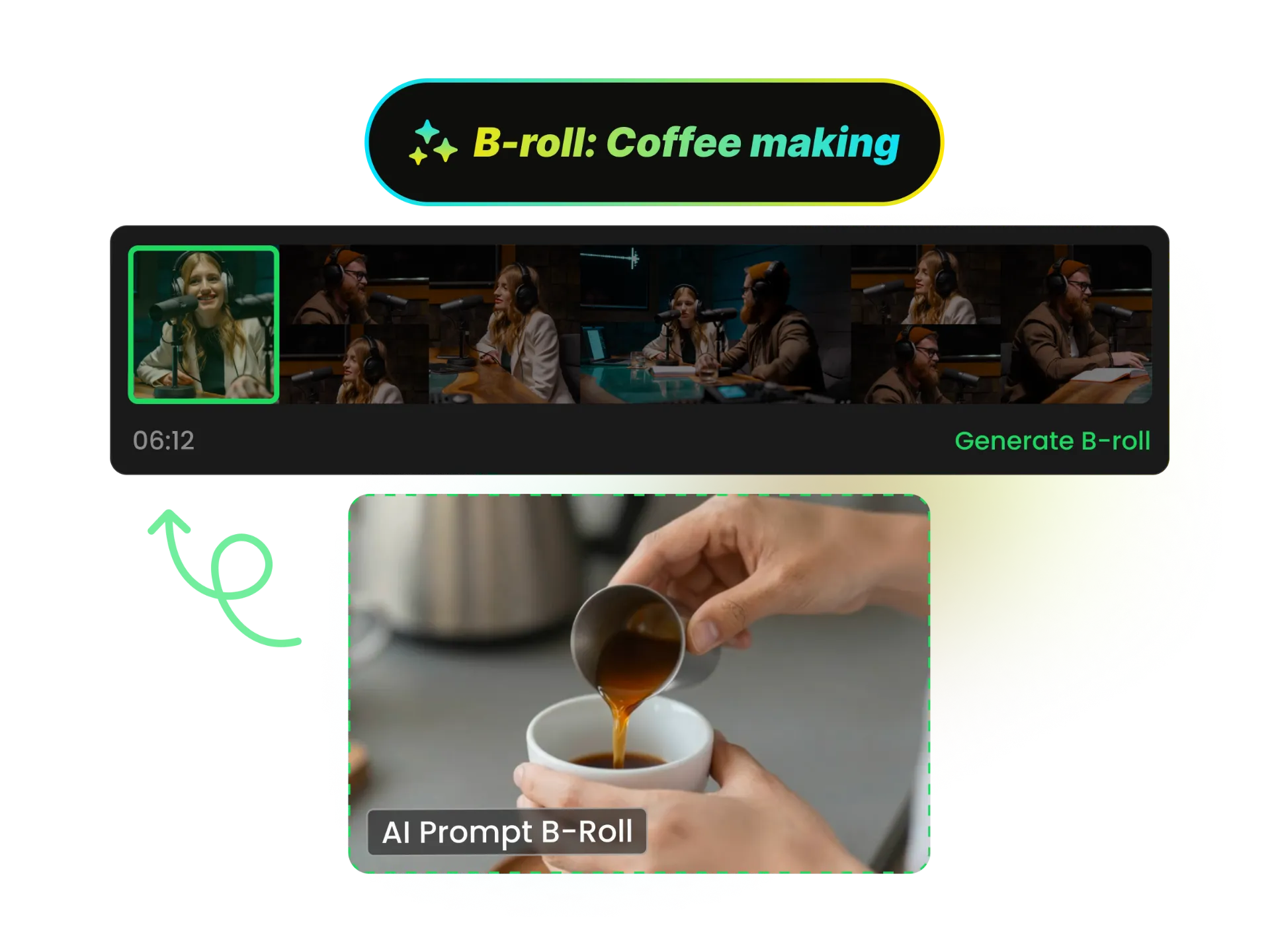 How to add AI B-Roll to your video in 3 simple steps? step-2