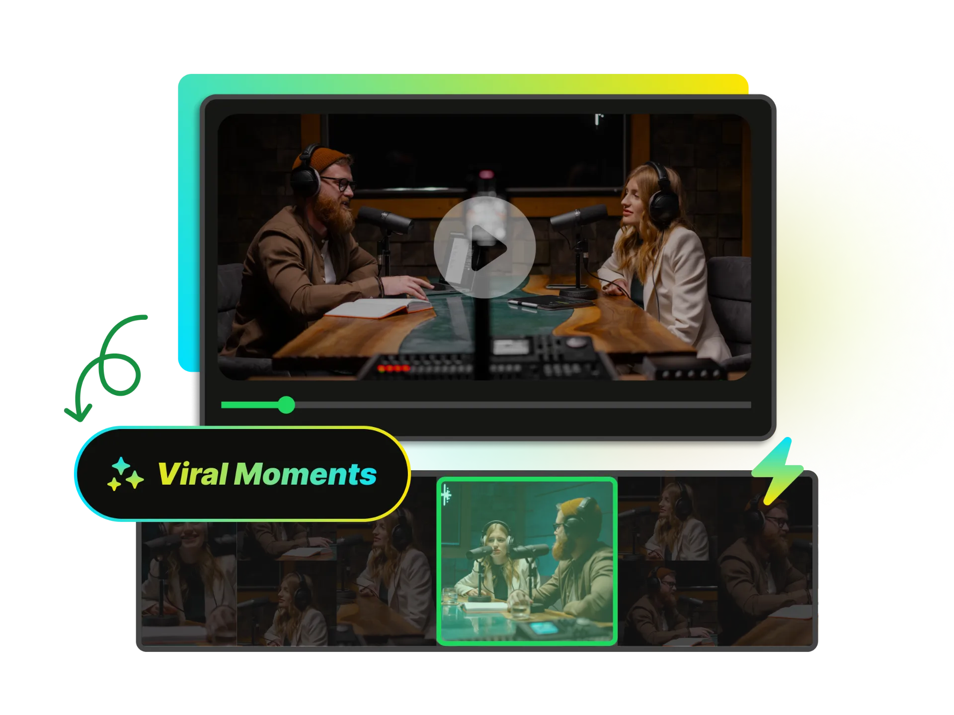 How to convert long videos to viral Shorts with AI? step-2
