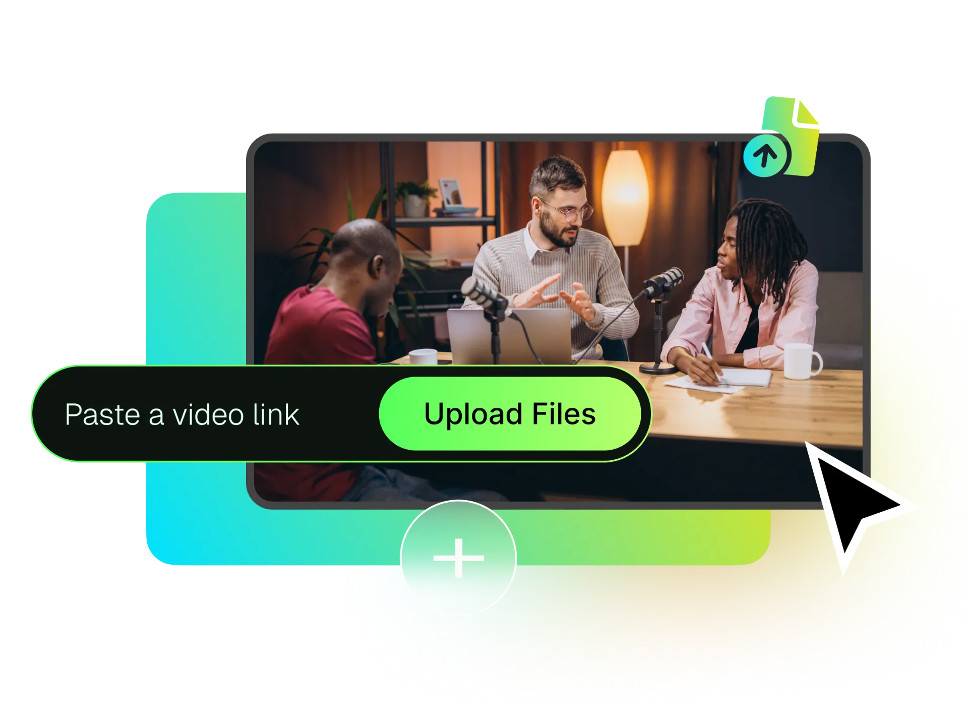 How to use this AI clip generator to make viral clips? step-1