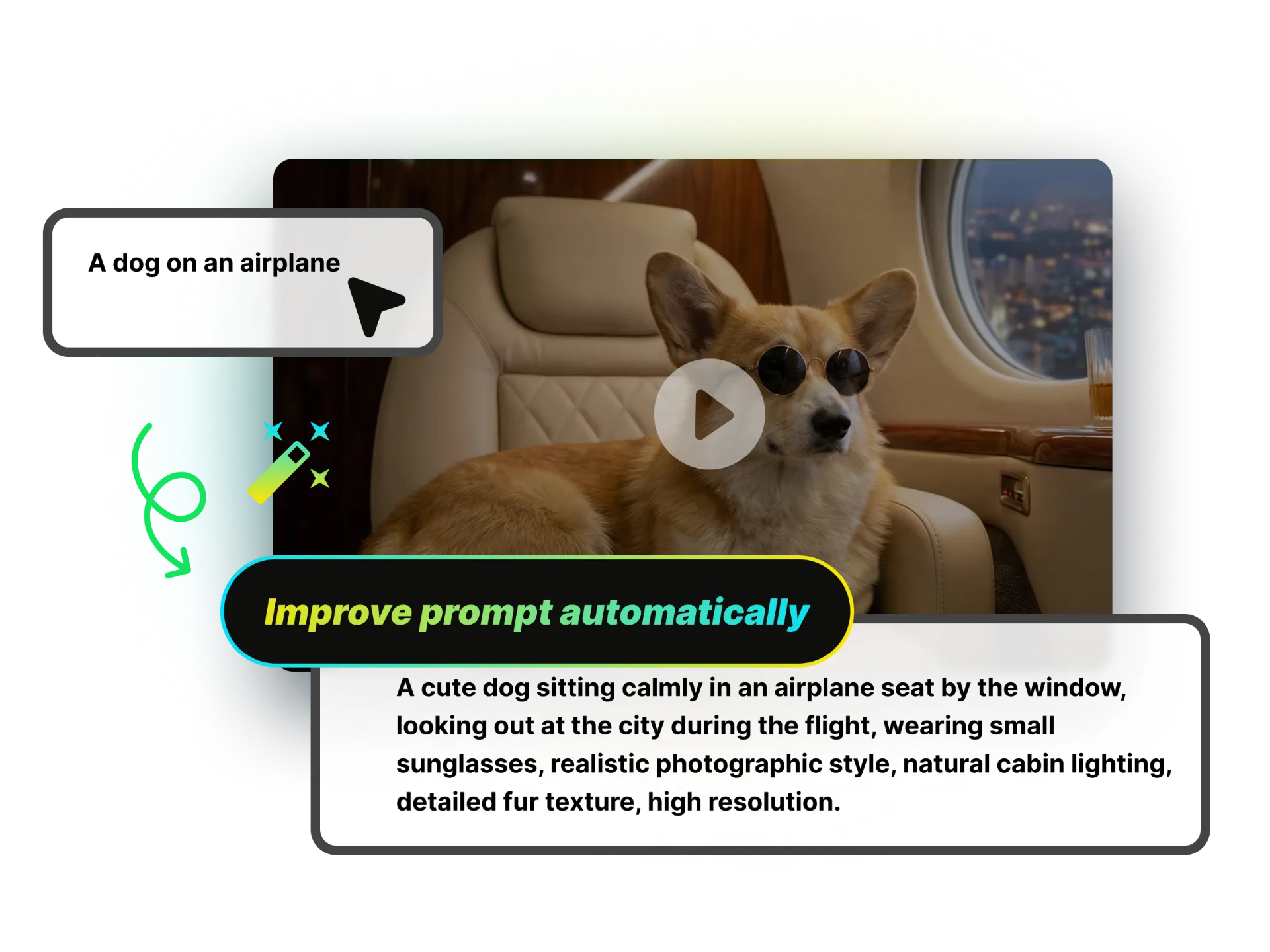 Chat with the AI & Upload Media