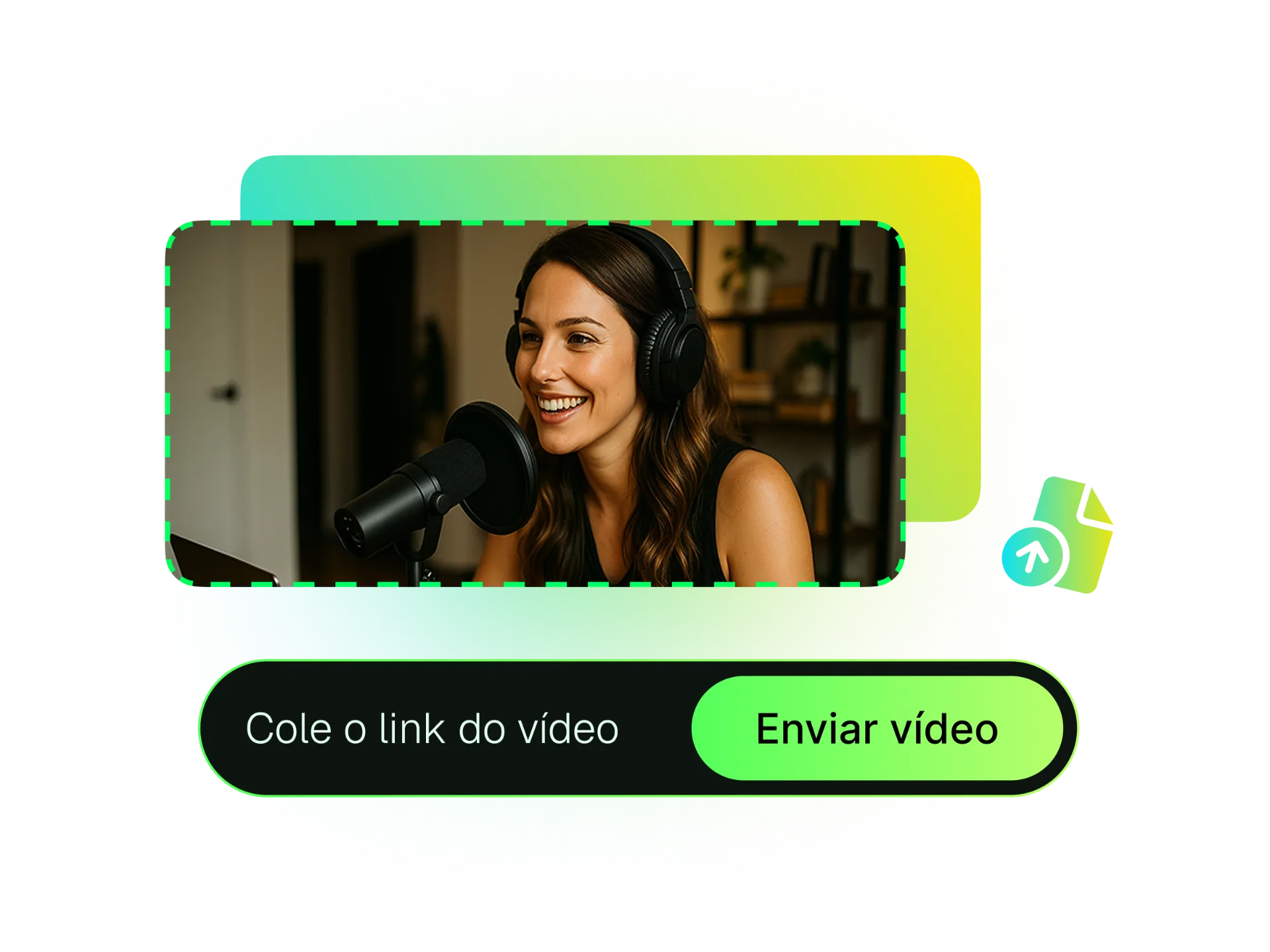 Como gerar legendas automaticamente com IA? step-1