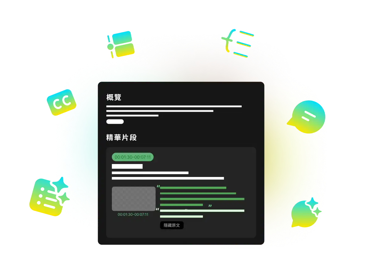 如何使用 WayinVideo 摘要影片? step-2