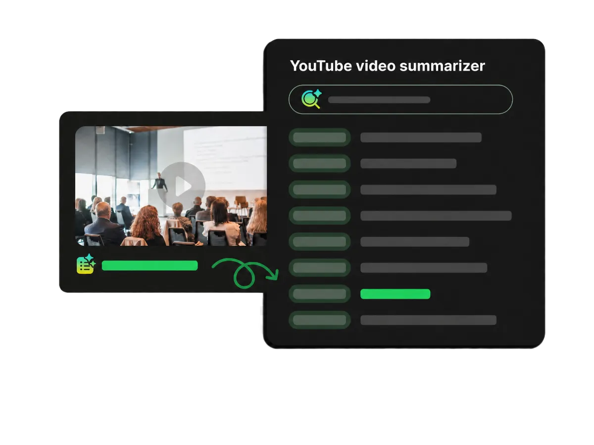 Free YouTube video summarizer extension helping businesses analyze videos