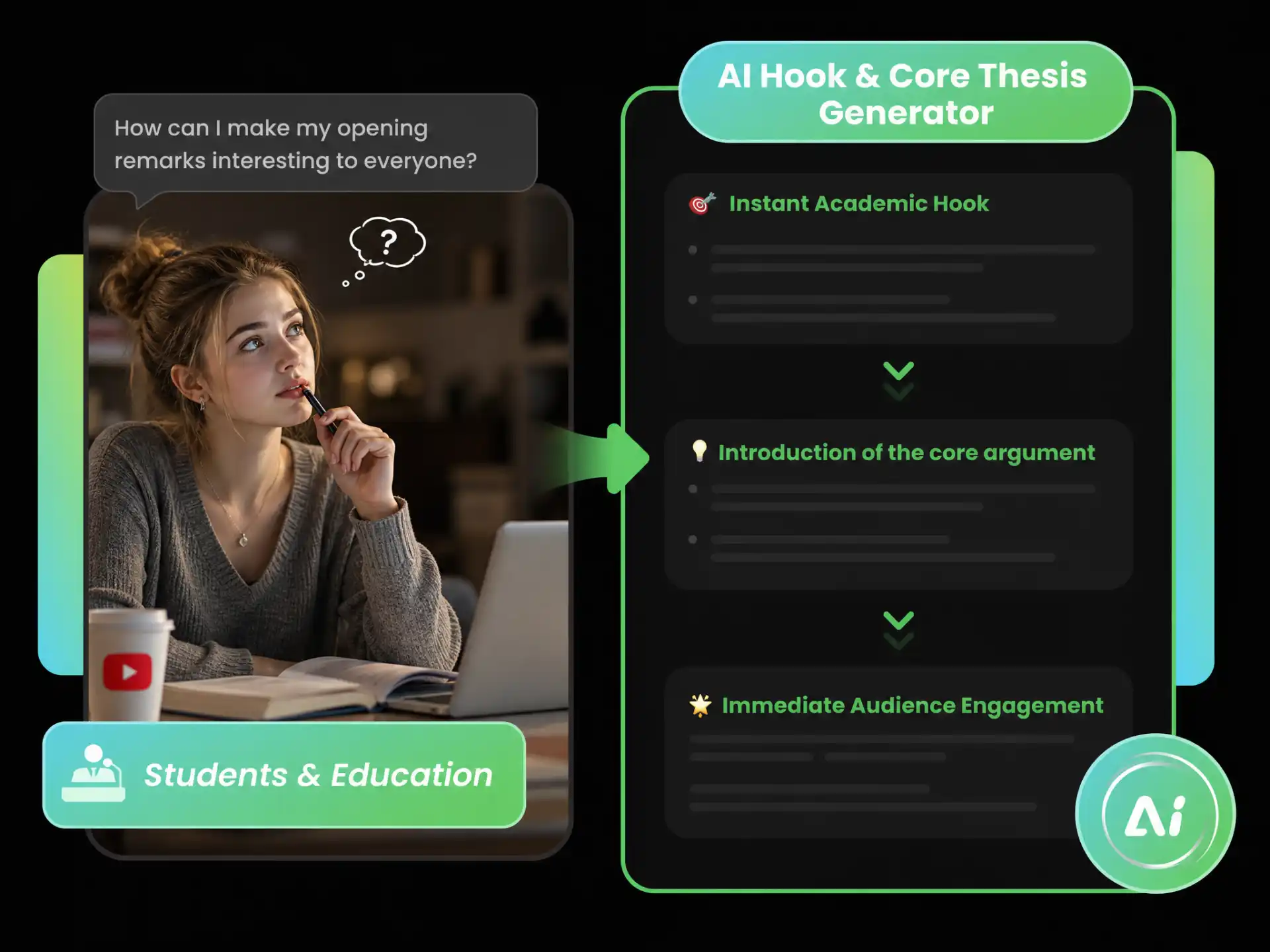 educational video introduction created with a YouTube shorts hook generator