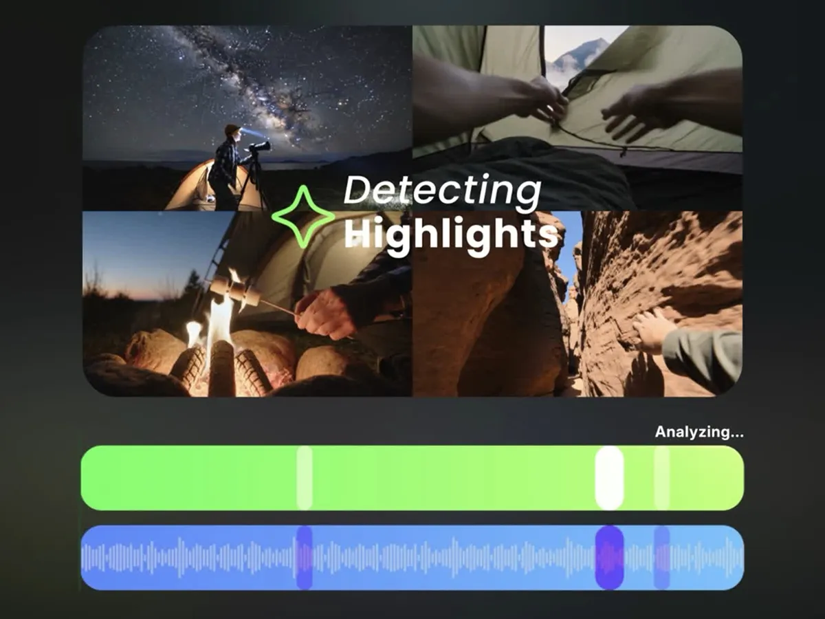 WayinVideo montage maker auto-cut video.
