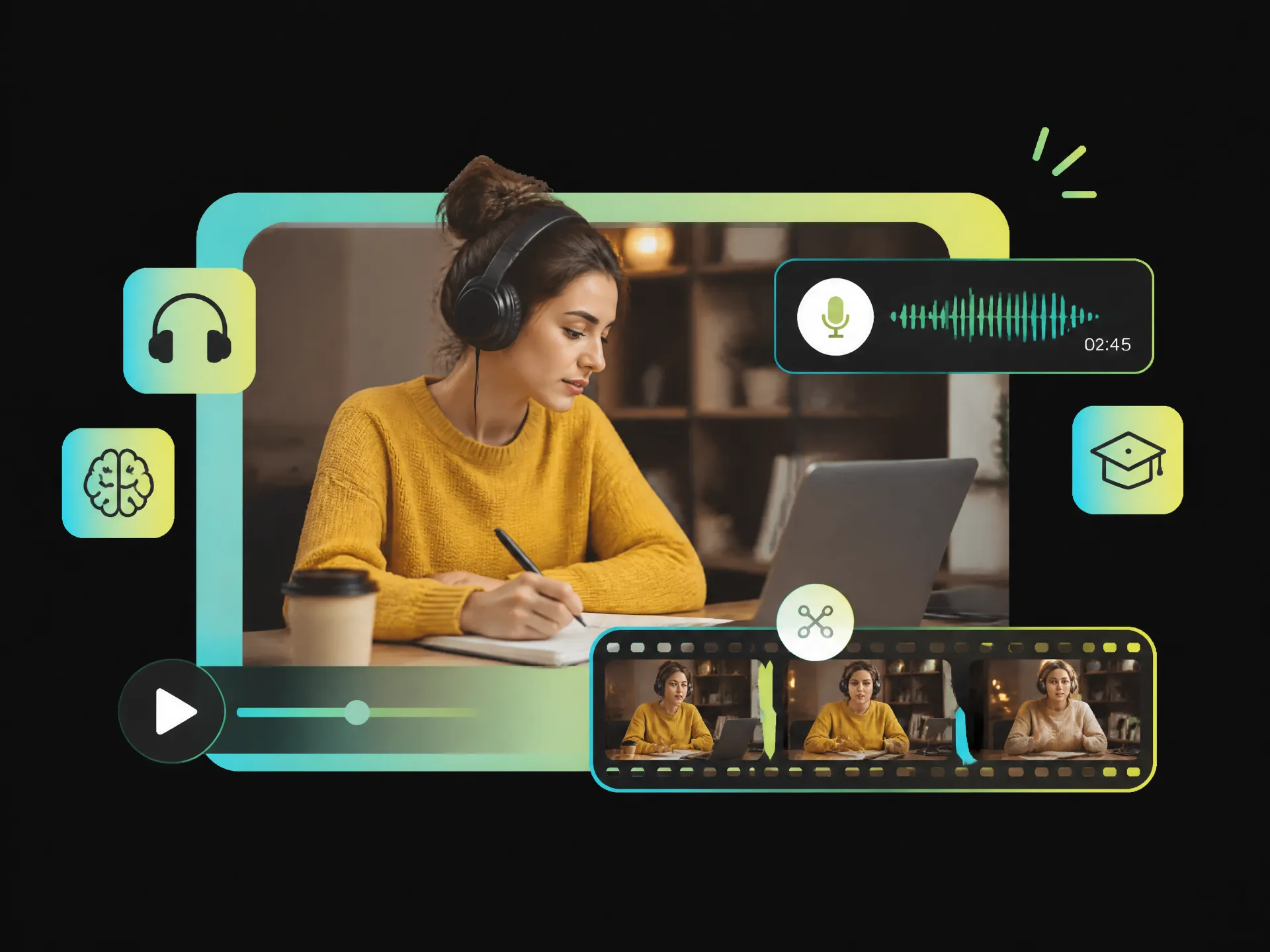 Free podcast clip maker for educational content creators