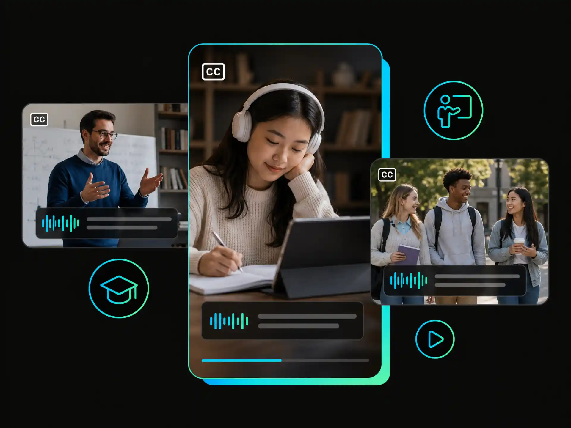 Captions on Instagram Stories for educational content