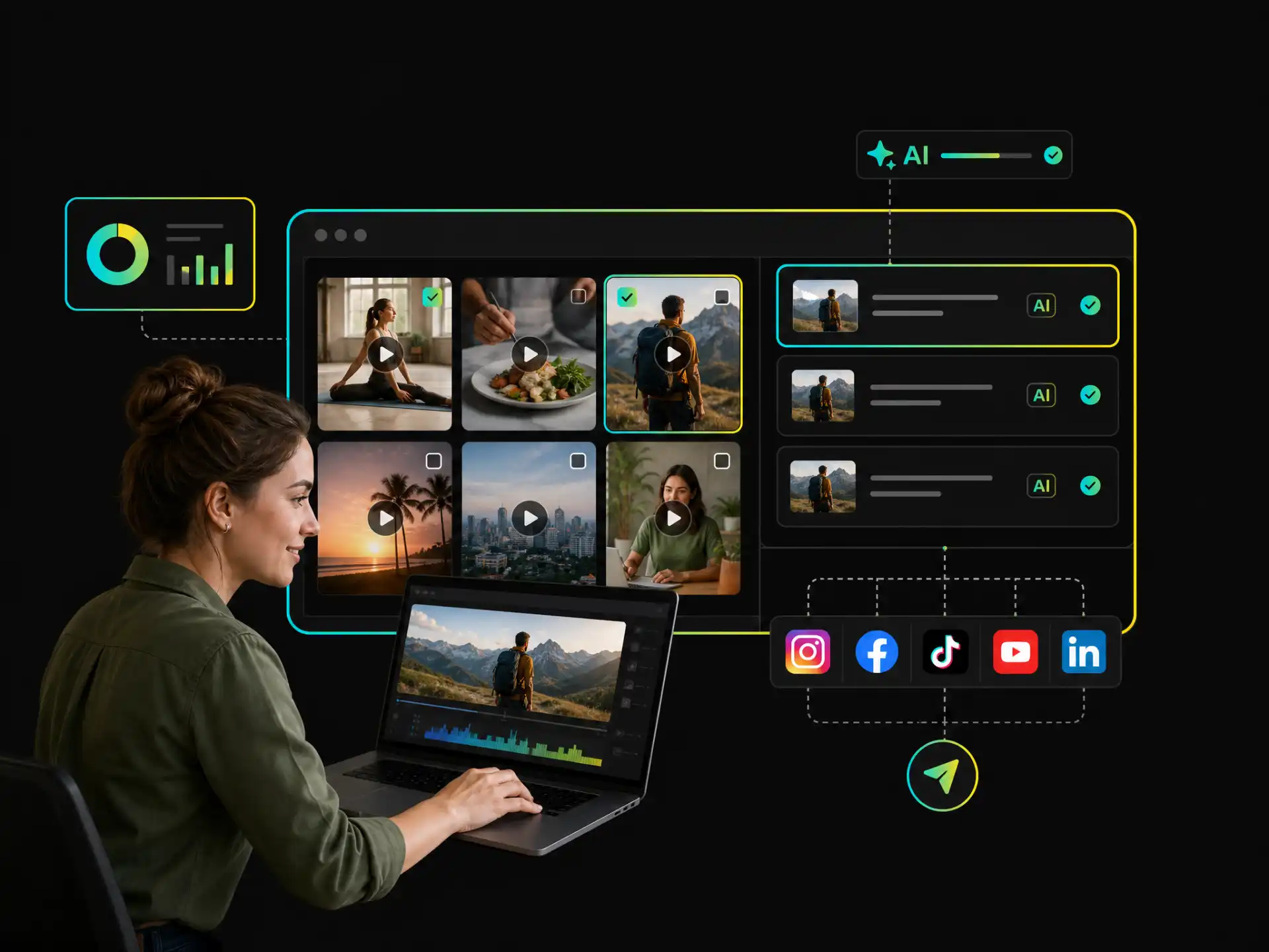 AI video generator on Facebook for faster social media marketing workflows