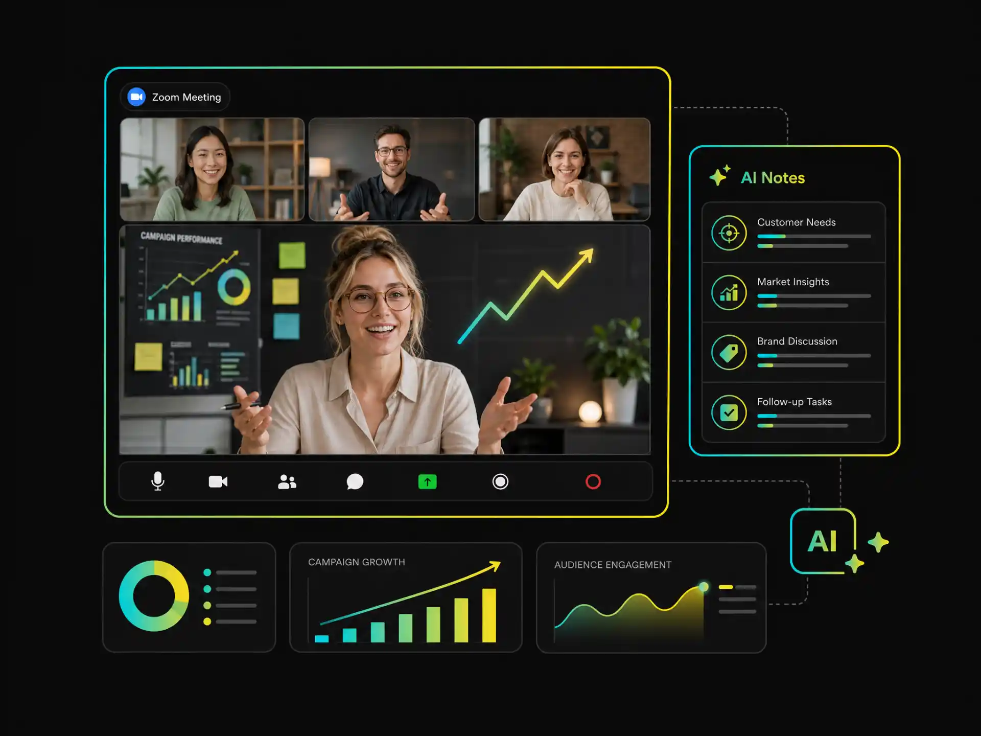 Best AI Note Taker for Zoom Meetings for customer interviews and market research