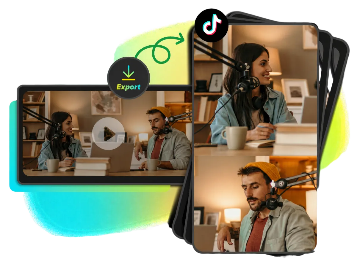 AI tool to repurpose videos for TikTok