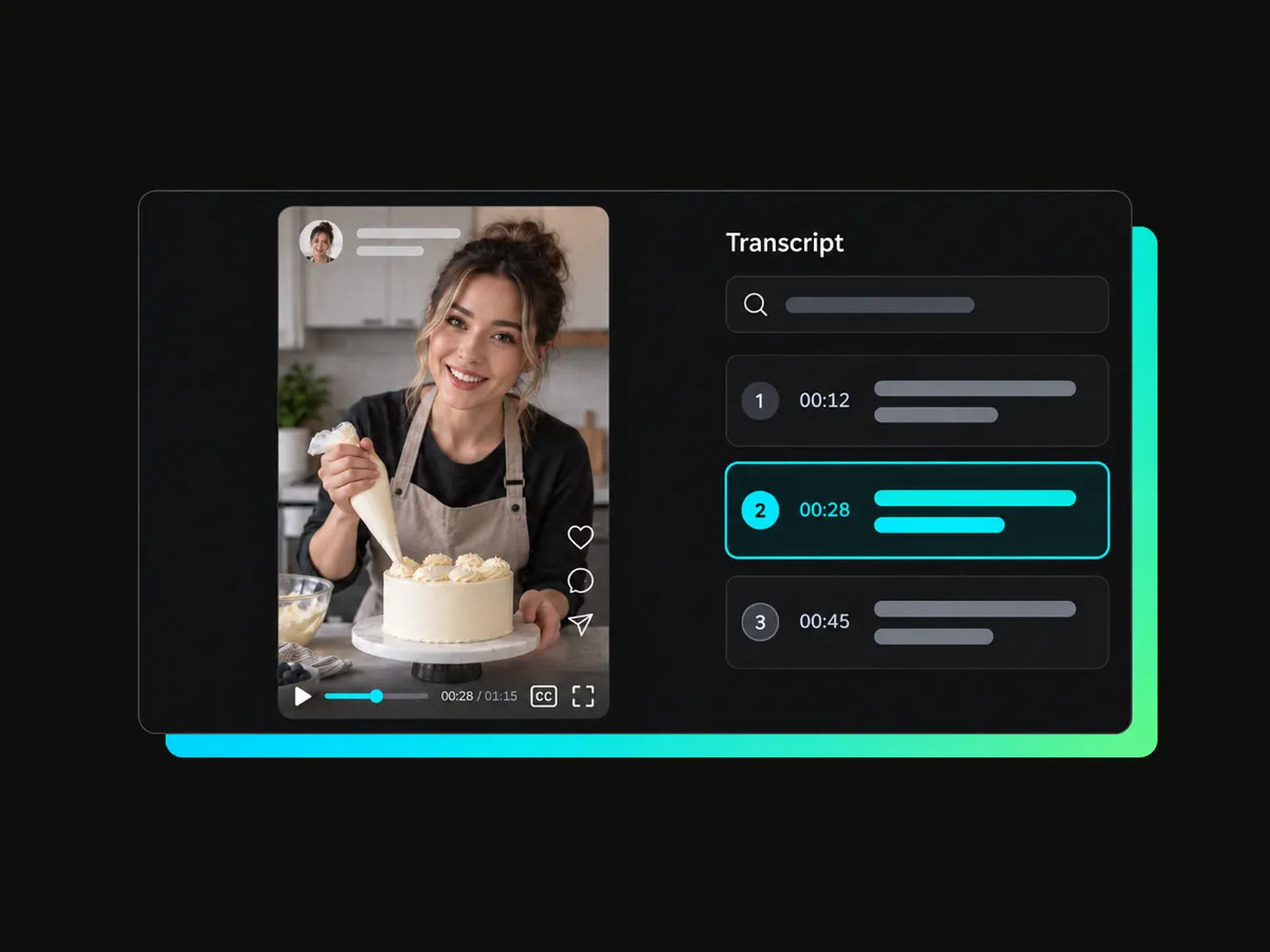 instagram tutorial transcript and subtitles users can follow easily with timestamps