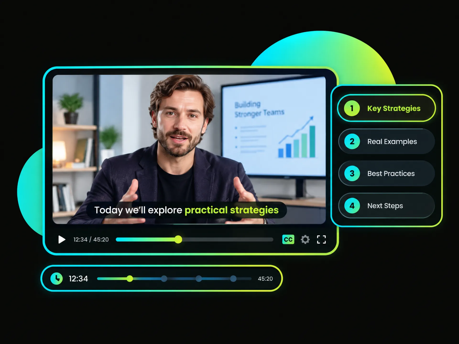 adding captions to youtube webinar videos to help viewers catch the key points