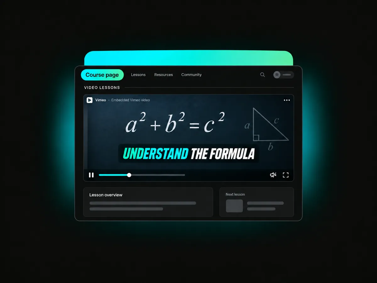 adding customized captions to embedded website videos from vimeo