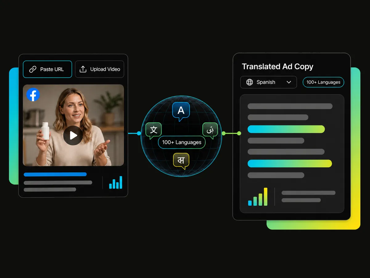 Multilingual facebook video to text transcription in 100+ languages