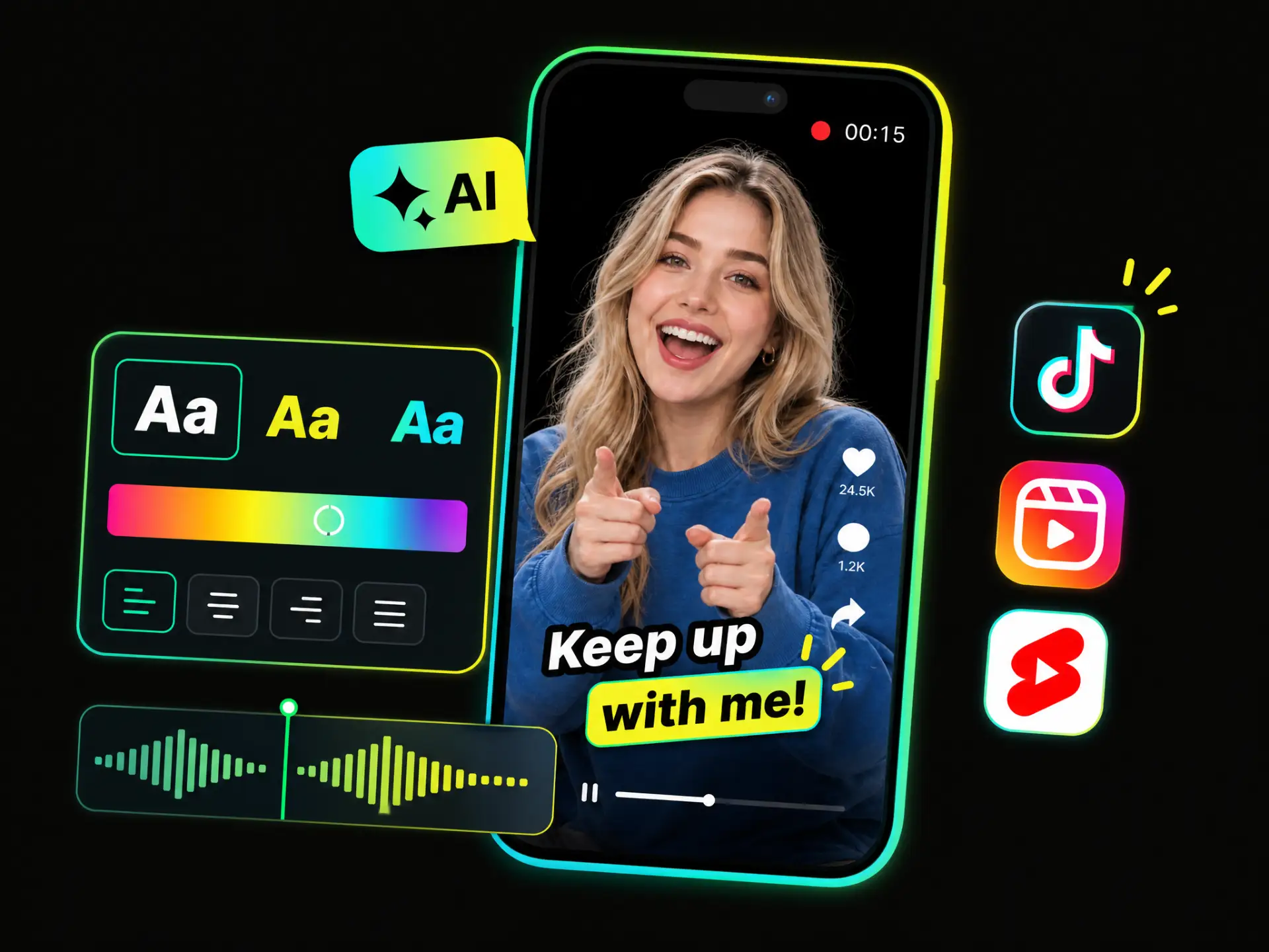 video caption generator free for short-form videos